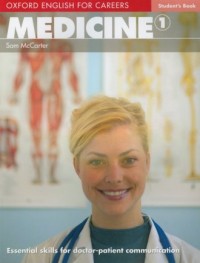 Oxford English For Careers Medicine - okładka podręcznika