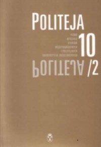 Politeja nr 10/2/2008 - okładka książki
