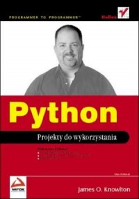 Python. Projekty do wykorzystania - okładka książki