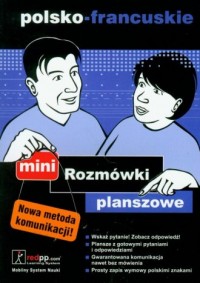 Rozmówki planszowe mini polsko-francuskie - okładka podręcznika