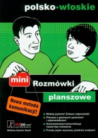 Rozmówki planszowe mini polsko-włoskie - okładka podręcznika