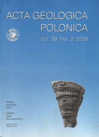 Acta Geologica Polonica. Vol. 59 - okładka książki