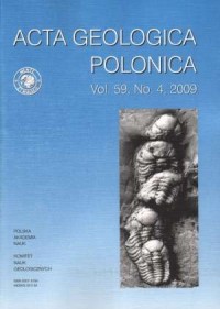 Acta Geologica Polonica. Vol. 59 - okładka książki