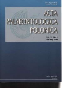 Acta Palaeontologica Polonica. - okładka książki