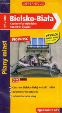Bielsko-Biała, Czechowice-Dziedzice, - okładka książki
