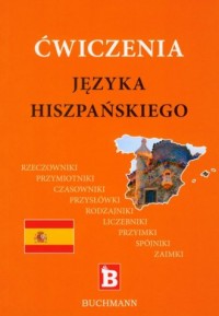 Ćwiczenia języka hiszpańskiego - okładka podręcznika