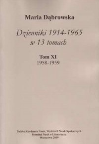 Dzienniki 1914-1965 w 13 tomach. - okładka książki