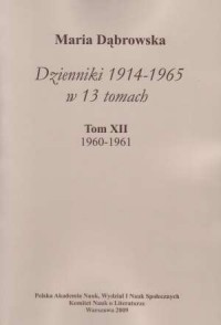 Dzienniki 1914-1965 w 13 tomach. - okładka książki