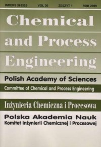 Inżynieria Chemiczna i Procesowa - okładka książki