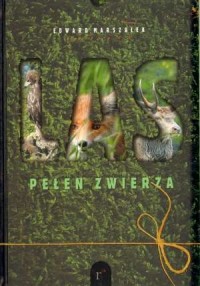 Las pełen zwierząt - okładka książki