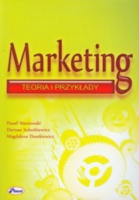 Marketing teoria przykłady - okładka książki