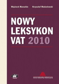 Nowy Leksykon VAT 2010 - okładka książki