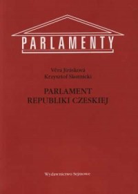 Parlament Republiki Czeskiej - okładka książki