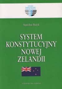 System konstytucyjny Nowej Zelandii. - okładka książki