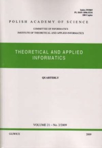 Theoretical and Applied Informatics - okładka książki