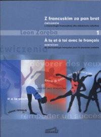 Z francuskim za pan brat 1. Ćwiczenia - okładka podręcznika