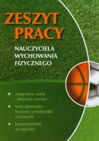 Zeszyt pracy nauczyciela wychowania - okładka książki