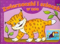 Zwierzaczki i szlaczki w Zoo. Malowanka - okładka książki