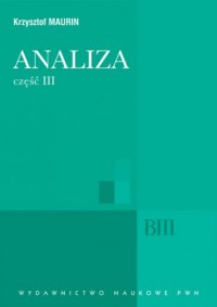 Analiza cz. 3. Analiza zespolona - okładka książki