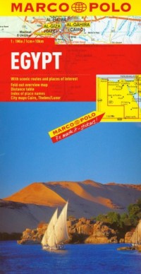 Egipt (mapa samochodowa 1:1 000 - okładka książki