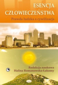 Esencja człowieczeństwa - okładka książki