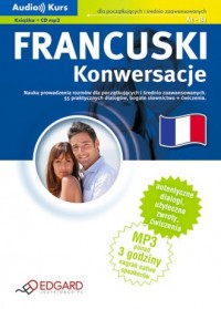 Francuski. Konwersacje (+ CD mp3) - okładka podręcznika