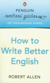 How to Write Better English - okładka książki