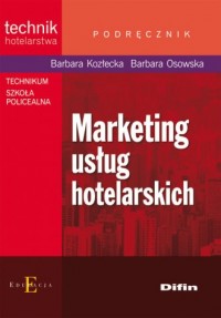 Marketing usług hotelarskich - okładka książki