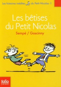 Petit Nicolas Les betises du Petit - okładka książki