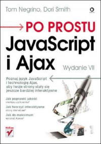 Po prostu JavaScript i Ajax - okładka książki
