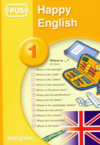 PUS. Happy English 1 - okładka podręcznika