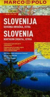Słowenia (mapa samochodowa 1:300 - okładka książki