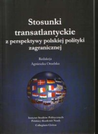 Stosunki transatlantyckie z perspektywy - okładka książki