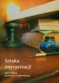 Sztuka interpretacji - okładka książki
