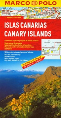 Wyspy Kanaryjskie (mapa samochodowa - okładka książki