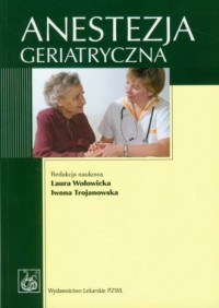 Anestezja geriatryczna - okładka książki