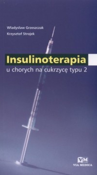 Insulinoterapia u chorych na cukrzycę - okładka książki