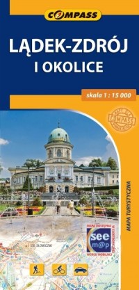 Lądek Zdrój i okolice mapa turystyczna - okładka książki