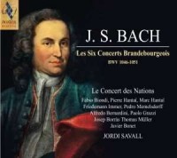 Les Six Concerts Brandebourgeois - okładka płyty