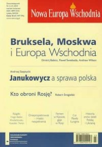 Nowa Europa Wschodnia 2/2010 - okładka książki