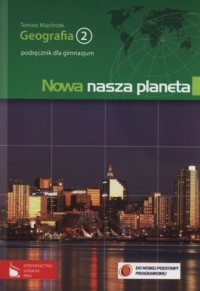 Nowa nasza planeta. Geografia 2. - okładka podręcznika