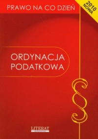 Ordynacja podatkowa 2010 - okładka książki