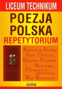 Poezja polska. Repetytorium - okładka podręcznika