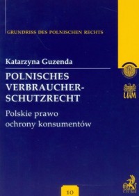 Polnisches verbraucherschultzrecht - okładka książki