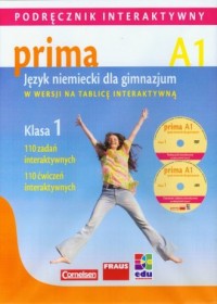 Prima A1. Język niemiecki. Podręcznik - okładka podręcznika