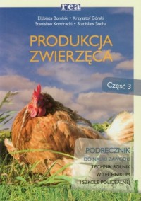 Produkcja zwierzęca cz. 3. Podręcznik - okładka podręcznika