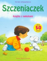 Szczeniaczek. Książka z naklejkami - okładka książki