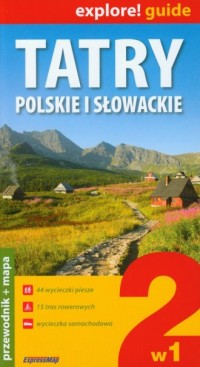 Tatry Polskie i Słowackie 2 w 1 - okładka książki