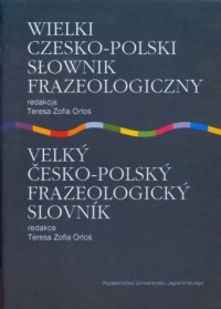 Wielki czesko polski słownik frazeologiczny - okładka książki