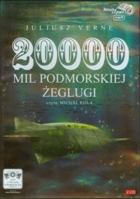 20 000 tysięcy mil podmorskiej - pudełko audiobooku